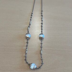 Rose Gold & Pearl Necklace